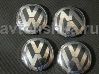 Volkswagen, все модели крышки ступиц колеса, диаметр 77 мм, комплект 4 шт.
