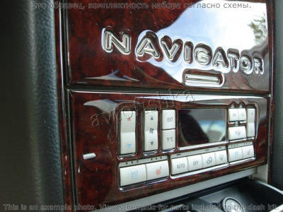Декоративные накладки салона Lincoln Navigator 2003-2003 Navigation система 2003